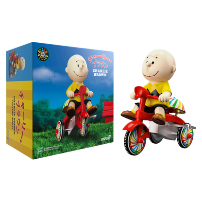 Super7 Peanuts Charlie Brown (Yellow Shirt with Red Trike) Super Cycle