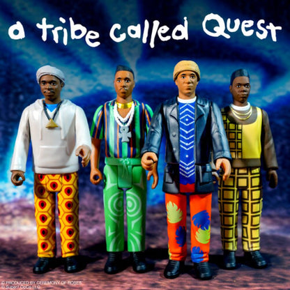 Super7 A Tribe Called Quest People's Instinctive Travels & the Paths of Rhythm ReAction Figure Set
