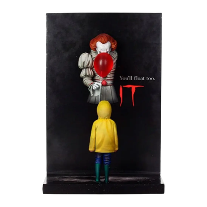 SD Toys It (2017) Pennywise & Georgie 3D Poster Figure
