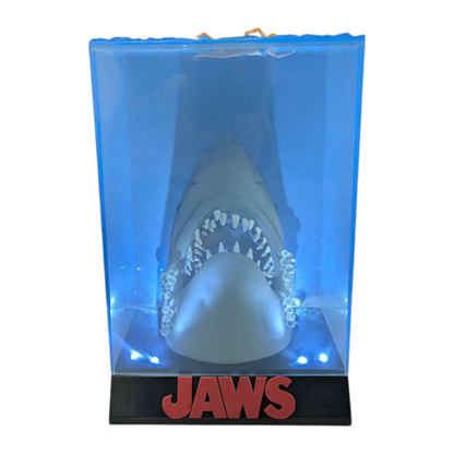 SD Toys Jaws Light Up 50th Anniversary 3D Movie Poster Diorama