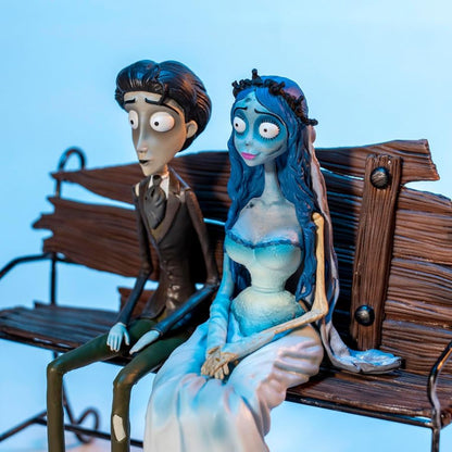 SD Toys Corpse Bride Victor and Emily on Bench 1:10 Scale Figure Set