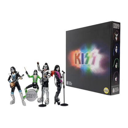 The Loyal Subjects Kiss The Band Vegas Outfits 4 Pack BST AXN 5" Action Figure Set [SDCC Exclusive]