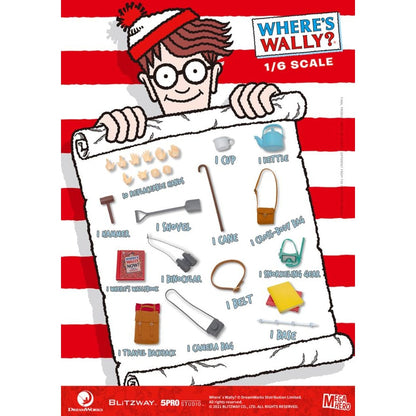 Blitzway Where's Wally? Wally 1:6 Scale 12" Action Figure