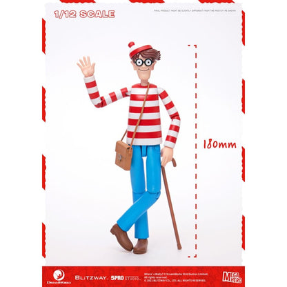 Blitzway Where's Wally? Wally 1:12 Scale 6" Action Figure