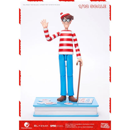 Blitzway Where's Wally? Wally 1:12 Scale 6" Action Figure