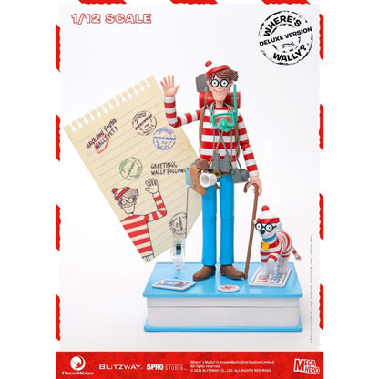 Blitzway Where's Wally? Wally Deluxe 1:12 Scale 6" Action Figure