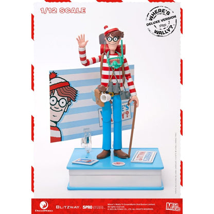 Blitzway Where's Wally? Wally Deluxe 1:12 Scale 6" Action Figure