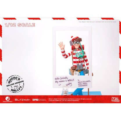 Blitzway Where's Wally? Wally Deluxe 1:12 Scale 6" Action Figure