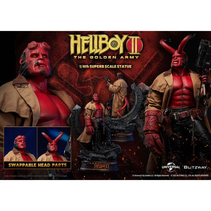 Blitzway Hellboy 2 Hellboy 1:4 Scale Statue