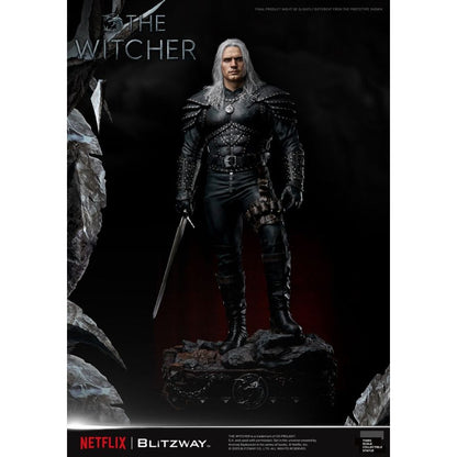 Blitzway The Witcher (TV) Geralt of Rivia 1:3 Scale Statue