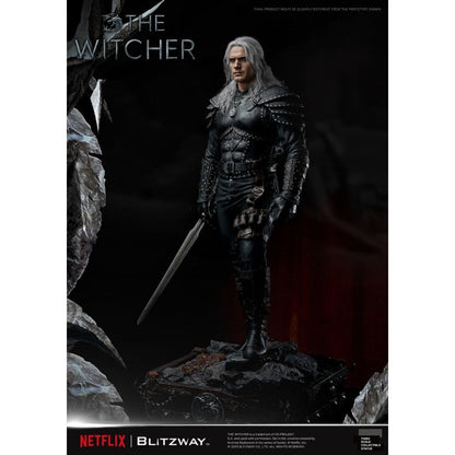 Blitzway The Witcher (TV) Geralt of Rivia 1:3 Scale Statue