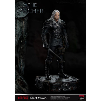 Blitzway The Witcher (TV) Geralt of Rivia 1:4 Scale Statue