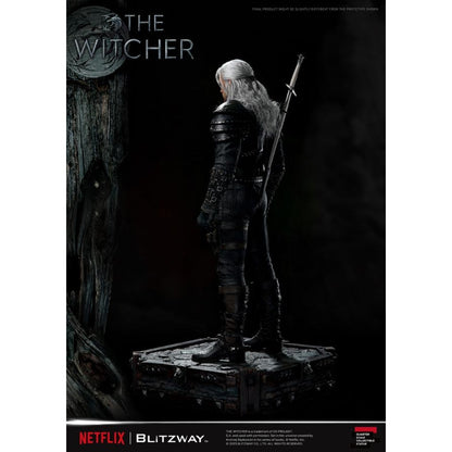 Blitzway The Witcher (TV) Geralt of Rivia 1:4 Scale Statue