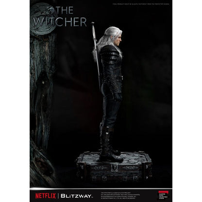Blitzway The Witcher (TV) Geralt of Rivia 1:4 Scale Statue