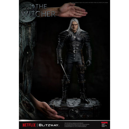 Blitzway The Witcher (TV) Geralt of Rivia 1:4 Scale Statue