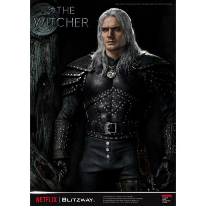 Blitzway The Witcher (TV) Geralt of Rivia 1:4 Scale Statue