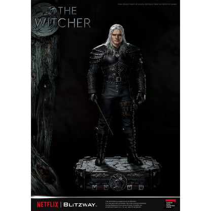 Blitzway The Witcher (TV) Geralt of Rivia 1:4 Scale Statue