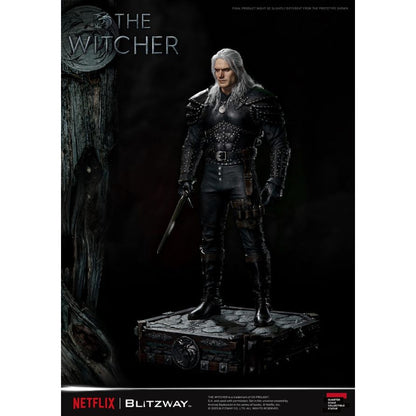 Blitzway The Witcher (TV) Geralt of Rivia 1:4 Scale Statue