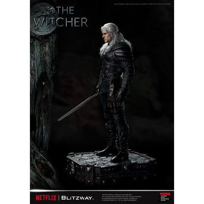 Blitzway The Witcher (TV) Geralt of Rivia 1:4 Scale Statue