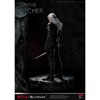 Blitzway The Witcher (TV) Geralt of Rivia 1:4 Scale Statue
