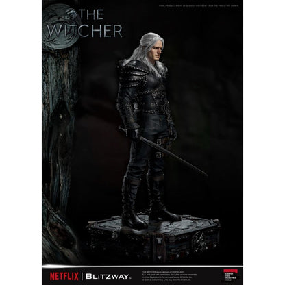 Blitzway The Witcher (TV) Geralt of Rivia 1:4 Scale Statue
