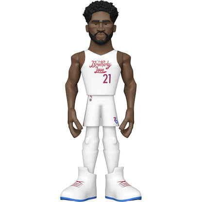 Funko Pop NBA: Philadelphia 76ers Joel Embiid (with Chase) 12" Vinyl Gold