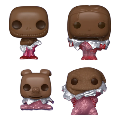 Funko Pop The Nightmare Before Christmas: Valentines 2024 Pocket Pop Heart Box 4 Pack
