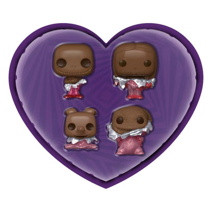 Funko Pop The Nightmare Before Christmas: Valentines 2024 Pocket Pop Heart Box 4 Pack