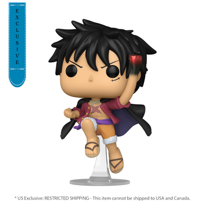Funko Pop One Piece Luffy Uppercut US Exclusive Metallic Pop! Vinyl [RS]