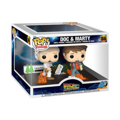 Funko Pop Back to the Future Doc & Marty Pop! Vinyl Moment