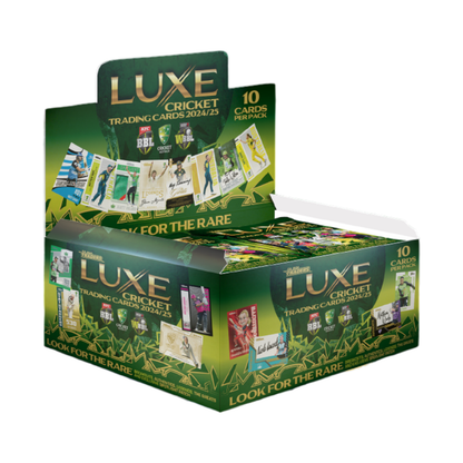 TLA Merchandise Cricket 2024/25 Luxe Hobby Trading Cards (Display of 30)
