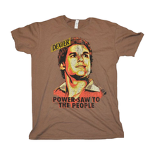 Ikon Collectables Dexter Power Saw Brown Male T Shirt S