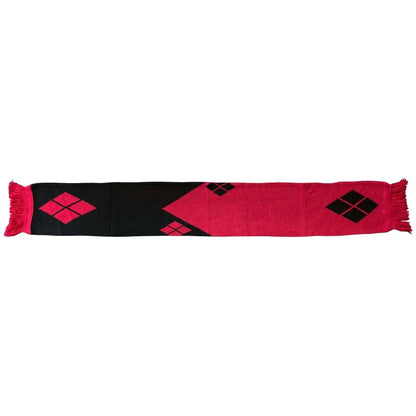 Ikon Collectables DC Comics Harley Quinn Diamond Pattern Scarf