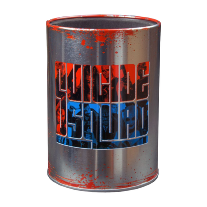 Ikon Collectables Suicide Squad (2016) Logo Metal Can Cooler