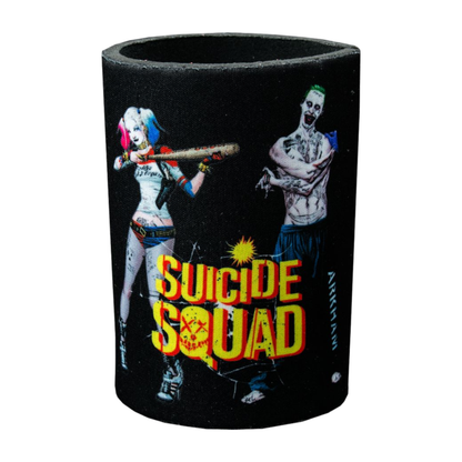 Ikon Collectables Suicide Squad (2016) Joker and Harley Quinn Neoprene Can Cooler