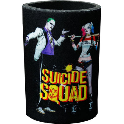 Ikon Collectables Suicide Squad (2016) Joker and Harley Quinn Neoprene Can Cooler