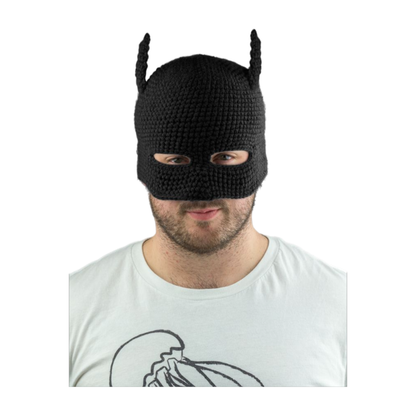 Ikon Collectables DC Comics Batman Cowl Knit Beanie (Black)