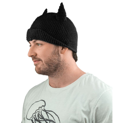 Ikon Collectables DC Comics Batman Cowl Knit Beanie (Black)