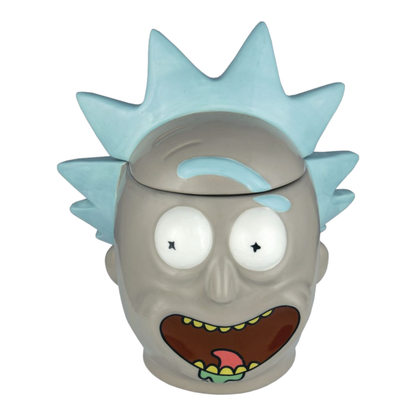 Ikon Collectables Rick and Morty Rick 3D Mug with Lid