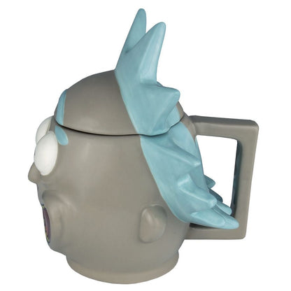 Ikon Collectables Rick and Morty Rick 3D Mug with Lid