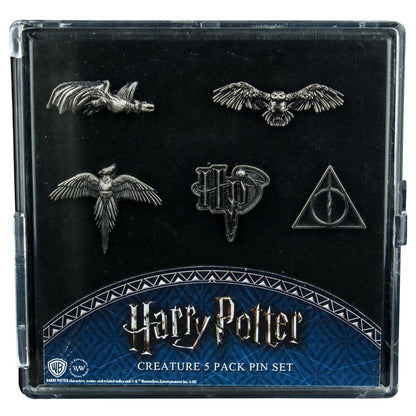 Ikon Collectables Harry Potter Creatures Lapel Pin Set of 5