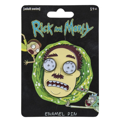 Ikon Collectables Rick and Morty Ants in my Eyes Johnson Spinning Enamel Pin