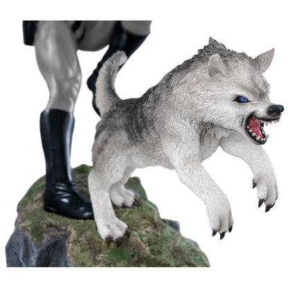 Ikon Design Studio The Phantom Phantom and Devil Grey Suit Statue