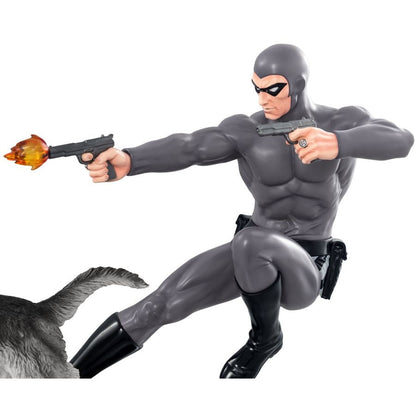 Ikon Design Studio The Phantom Phantom and Devil Grey Suit Statue
