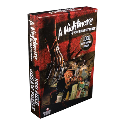 Ikon Collectables A Nightmare on Elm Street Freddy Krueger at the Diner 1000 piece Jigsaw Puzzle
