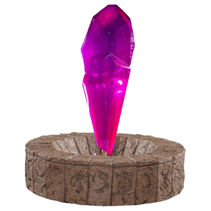 Ikon Design Studio Dark Crystal Crystal Replica with Light Up Base