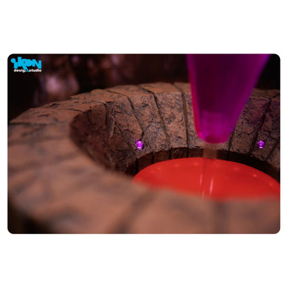 Ikon Design Studio Dark Crystal Crystal Replica with Light Up Base