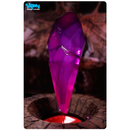 Ikon Design Studio Dark Crystal Crystal Replica with Light Up Base