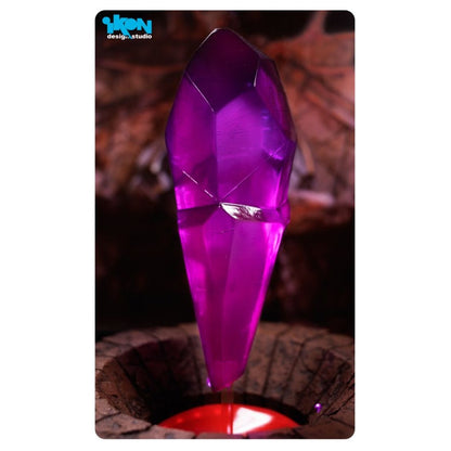 Ikon Design Studio Dark Crystal Crystal Replica with Light Up Base