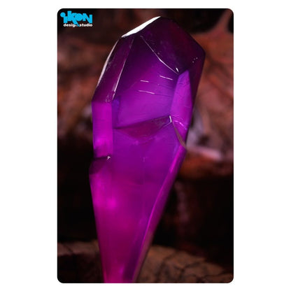 Ikon Design Studio Dark Crystal Crystal Replica with Light Up Base